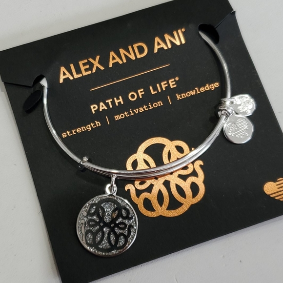 Alex and Ani Jewelry - Alex and Ani Path of Life Silver Sparkle bracelet